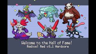 Radical Red 31 Hardcore Mode KalosOnly  Elite 4Champion [upl. by Mavra859]