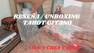 reseña unboxing ⭐TAROT GITANO ⭐editorial SIRIOtarotgitano gitana barajagitana [upl. by Orton723]