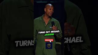 Dave Chappelle on Michael Jackson 🤣 shorts standup standupcomedy [upl. by Nnahgiel]