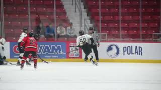 202410191 CANAM Lake Placid 16UAA Kings vs Okanagan Hockey Ontario iceview [upl. by Nwad]