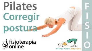 Ejercicios de Pilates para corregir tu postura [upl. by Amled]