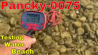 Metal Detecting  Pancky 0075  Testing  Lake havasu Arizona [upl. by Ahsinik40]