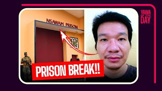 Prison Break At Nsawam Chinese serving jail term in Nsawam Prison escapes [upl. by Olly299]