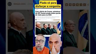 STF faz piada com vitória de Donald Trump [upl. by Retnuh]