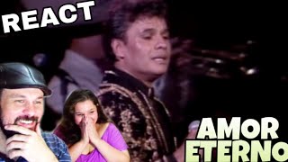 VOCAL COACHES REACT JUAN GABRIEL  AMOR ETERNO [upl. by Ahsinawt]