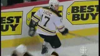 Andrei Kostitsyn blasts Milan Lucic [upl. by Sitruk]