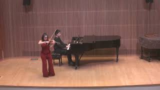 Analise Granados  Samuel ColeridgeTaylor Violin Concerto in G minor op 80 [upl. by Airdnaxela]