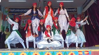 Jawahar Navodaya vidyalaya Auraiya 💕 Independent day jnv auraiya dance class X 💫 [upl. by Jelena486]