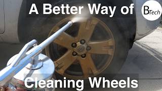 Cleaning Wheels with Dark Fury Under Pressure  cars [upl. by Aina]