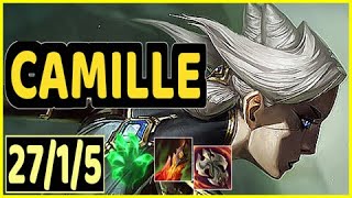 Camille gameplay top [upl. by Ahsilav]