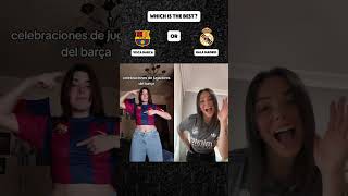 VISCA BARÇA Vs HALA MADRID  Prt 8 shorts dance music halamadrid viscabarça laliga [upl. by Jayson432]