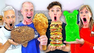 Eating 100000 CALORIES In 24 HOURS  Challenge [upl. by Pinkerton]