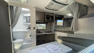 Lance’s Smallest Truck Camper Has Everything Kitchen Queen Bed Bathroom and More 2023 Lance 650 [upl. by Ateval170]