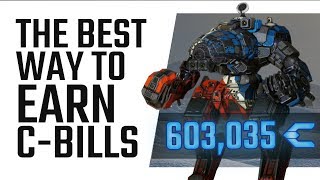 The best way to earn CBills in MWO  Mechwarrior Online The Daily Dose 309 [upl. by Setiram945]