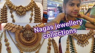 Nagas jewellery collections from Chinnus jewellery KundaraKollam chinnusfashionjewellers321 [upl. by Nytram445]