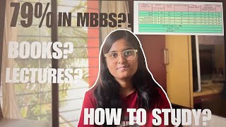 GETTING DISTINCTION IN FIRST YEAR MBBS AND TOPPING IN MY COLLEGEBOOKSLECTURES AND TIPS mbbsexam [upl. by Onitsirc]