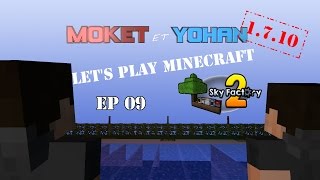 Minecraft 1710 ModPack Sky Factory 2 ATLauncher EP09 FR  Upgrade tinker et auto sieve [upl. by Aisauqal]