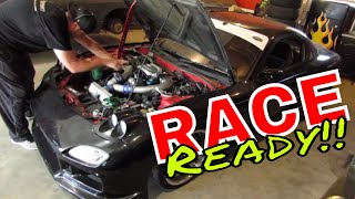 RX7 Alternator Fix fd3s How to install a new alternator [upl. by Sima]