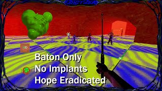 Cruelty Squad Hope Eradicated Baton only no implants most main missions [upl. by Tolecnal]