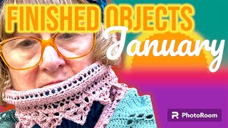 49 Showcasing January Finished Objects  How to Fix Knitting Mistakes  Trendy Spanish Yarn [upl. by Juanne]