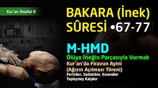 MHMD Ölüye İnek Parçasıyla Vurmak Saduki Ferisi Esseni Antik Mısır Töreni [upl. by Glennie]