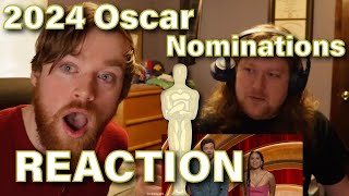 2024 Oscar Nominations Reaction [upl. by Dnomrej]