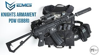 EMG Knights Armament PDW GBBR [upl. by Eibmab31]