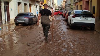 Carcaixent y muchas partes de Valencia ⚡️⚡️⚡️🌧🌧☔️☔️ [upl. by Yniffit775]