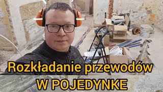 ElektroKwapi Rozkładanie przewodów w pojedynkę [upl. by Franny958]