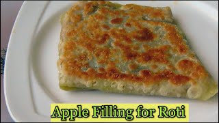 Boppys Roti Apple Roti Filling [upl. by Yelwar954]