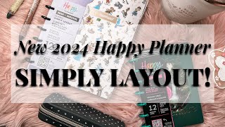 I FOUND 2024 HAPPY PLANNER SIMPLY LAYOUT PLANNERS AT WALMART [upl. by Norval236]