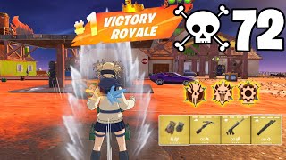 72 Elimination HIMIKO TOGA Solo Vs Squads Zero Build Gameplay NEW Fortnite Chapter 5 Season3 [upl. by Amalle]