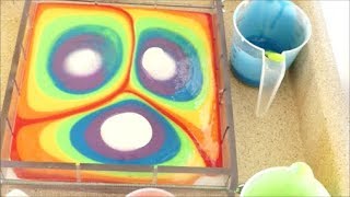 Making and Unmolding Swirled Rainbow Fruit Blast Soap  Coupon Code [upl. by Notelrahc]