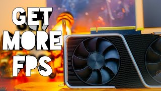 How to get more FPS with your Nvidia RTX GPU better performance less latency and more [upl. by Presber]