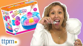 The REAL Cotton Candy Maker from CraZArt Review [upl. by Nosnevets]