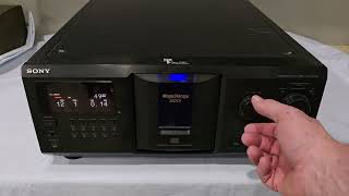 Sony CDP CX300 Demo Video 10048069 [upl. by Ahsinauq]