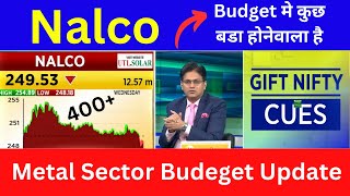 NALCO Share HindalcoVedanta share news todaysteel sector analysisnalco share news todaytarget [upl. by Landing]