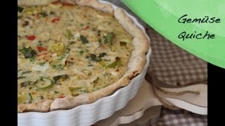 Kochen mit LadyLandrand  Frühlingsküche  Gemüse Quiche [upl. by Oab]