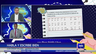 Nombre para cada letra  Significado de palabras en español Habla y escribe bien con Einar Valdés [upl. by Atikcir858]