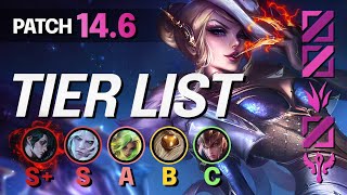 NEW PATCH 146 TIER LIST  BEST Champions and Items NEW Meta Changes  LoL Update Guide [upl. by Elohcan]