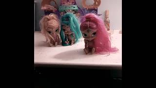 Talk with the shimmer and shine toys episode 27 the movie I made based on a spongebob episode [upl. by Rodie]