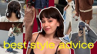 the best fashion advice you will ever receive [upl. by Redneval]