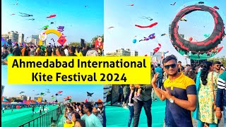 Ahmedabad International Kite Festival 2024  Kite Festival 2024  Ahmedabad Kite Festival 2024 [upl. by Michelsen]