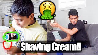 ICE CREAM REVENGE PRANK 😂  Shaving Cream on Ice Cone  VelBros Tamil [upl. by Mohandas]