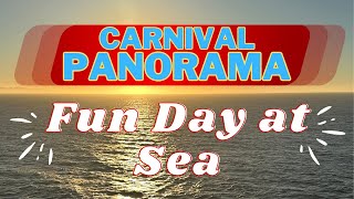 Carnival Panorama  What To Expect on your FIRST Fun Day At Sea  7night Mexican Riviera Cruise [upl. by Woodie]