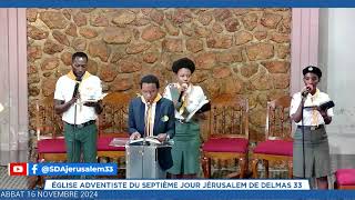 Eglise Adventiste du 7e Jour Jerusalem de Delmas 33 [upl. by Cicely]