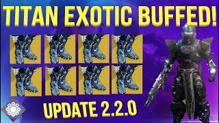 Antaeus Wards After Update 220 Exotic Fix Destiny 2 Jokers Wild [upl. by Einnov802]