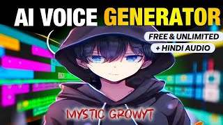 Top 3 Realistic Ai Voice Generator  Elevenlabs Alternative  100 Free Text To Speech [upl. by Amikat]