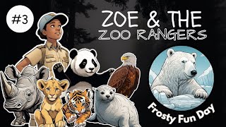 Kids Read Aloud Audiobook  Zoe and the Zoo Rangers  Frosty Fun Day [upl. by Pauly33]