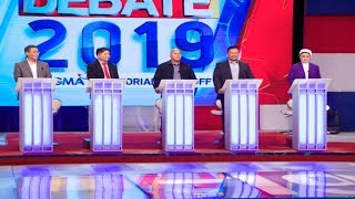 Debate2019 Diokno Gadon Dela Rosa Ejercito Gutoc  Round 1 [upl. by Albert]